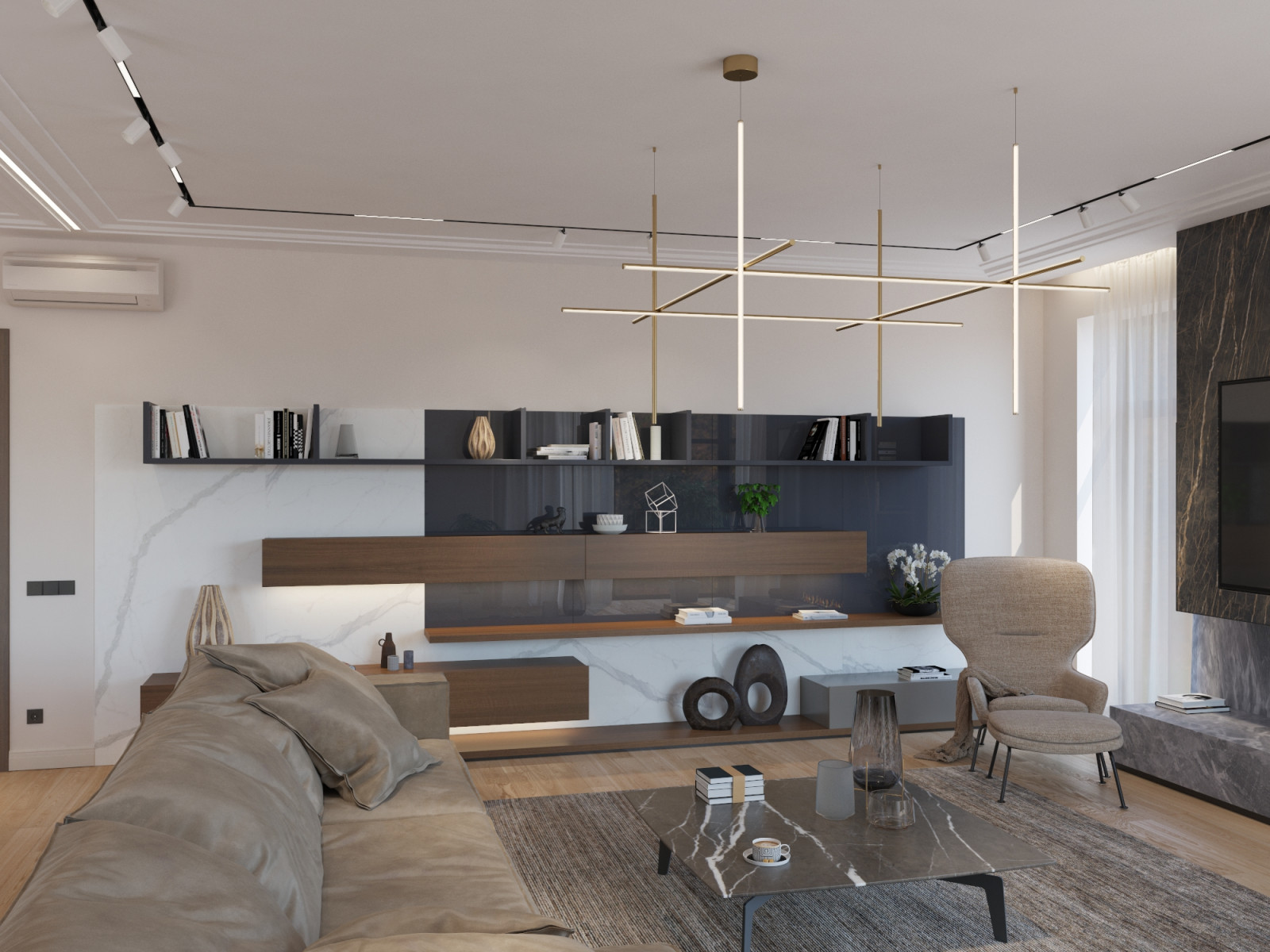 Интерьер загородного дома в Абакане.