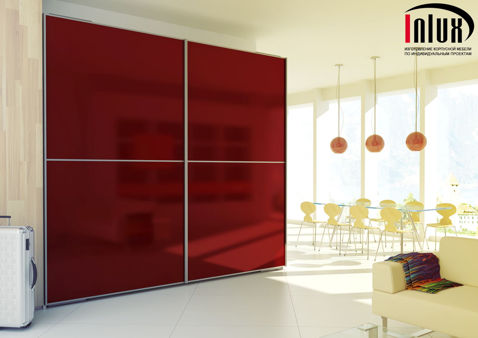 Обложка проекта: Шкафы с компланарной системой раздвижения дверей