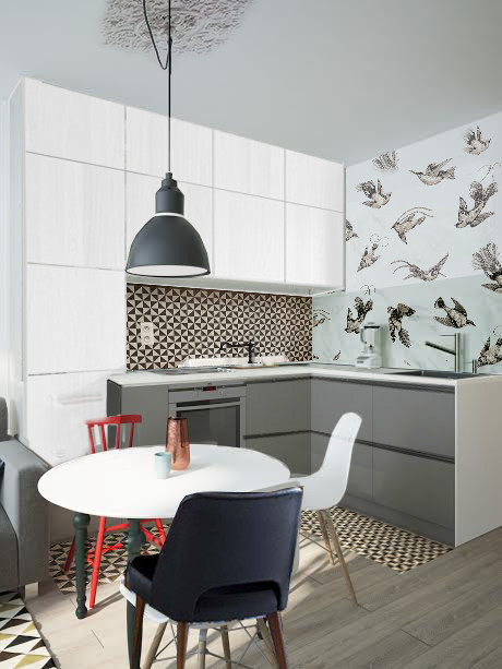 Обложка проекта: ЖК Лефорт 60 кв м