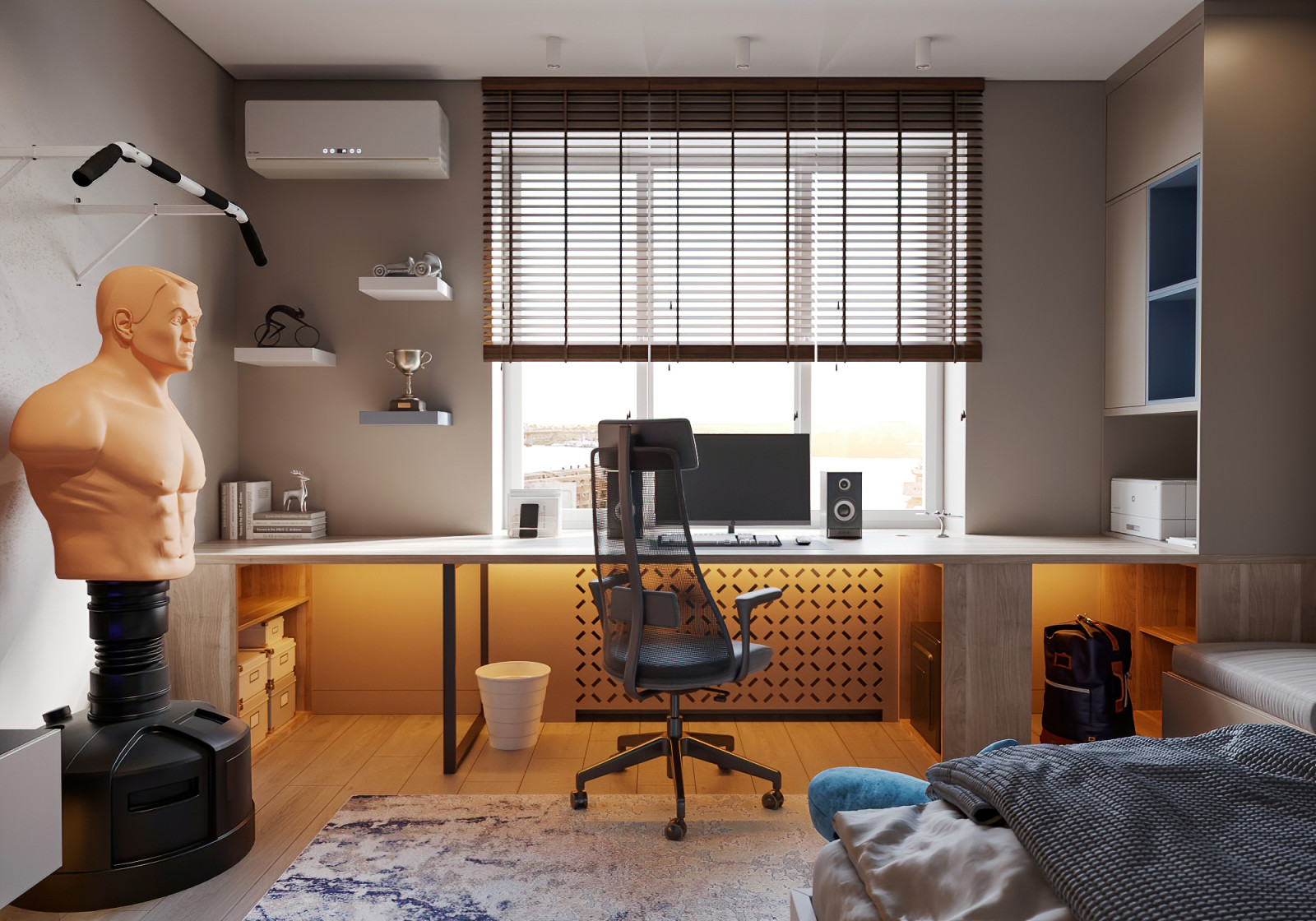 Дизайн квартиры в ЖК "Сердце Каспия"