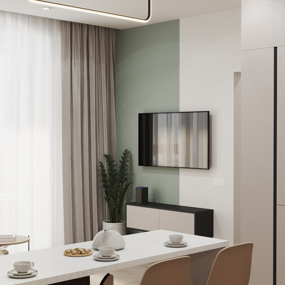 Дизайн-проект квартиры, площадью 48,63 м2