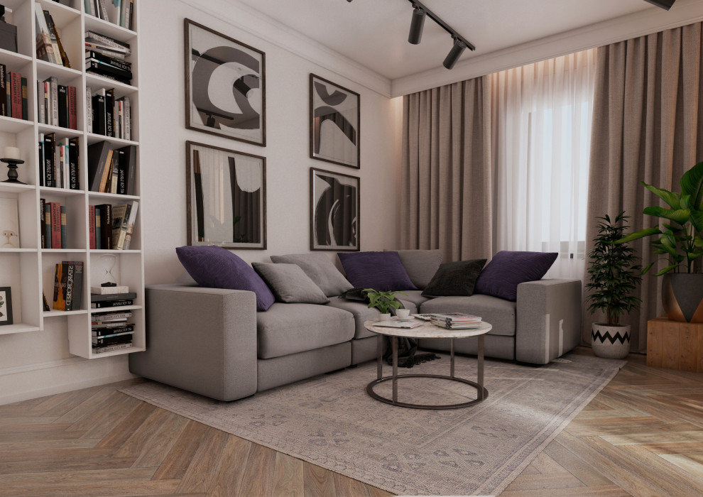 Дизайн квартиры, жк Вудленд Таун