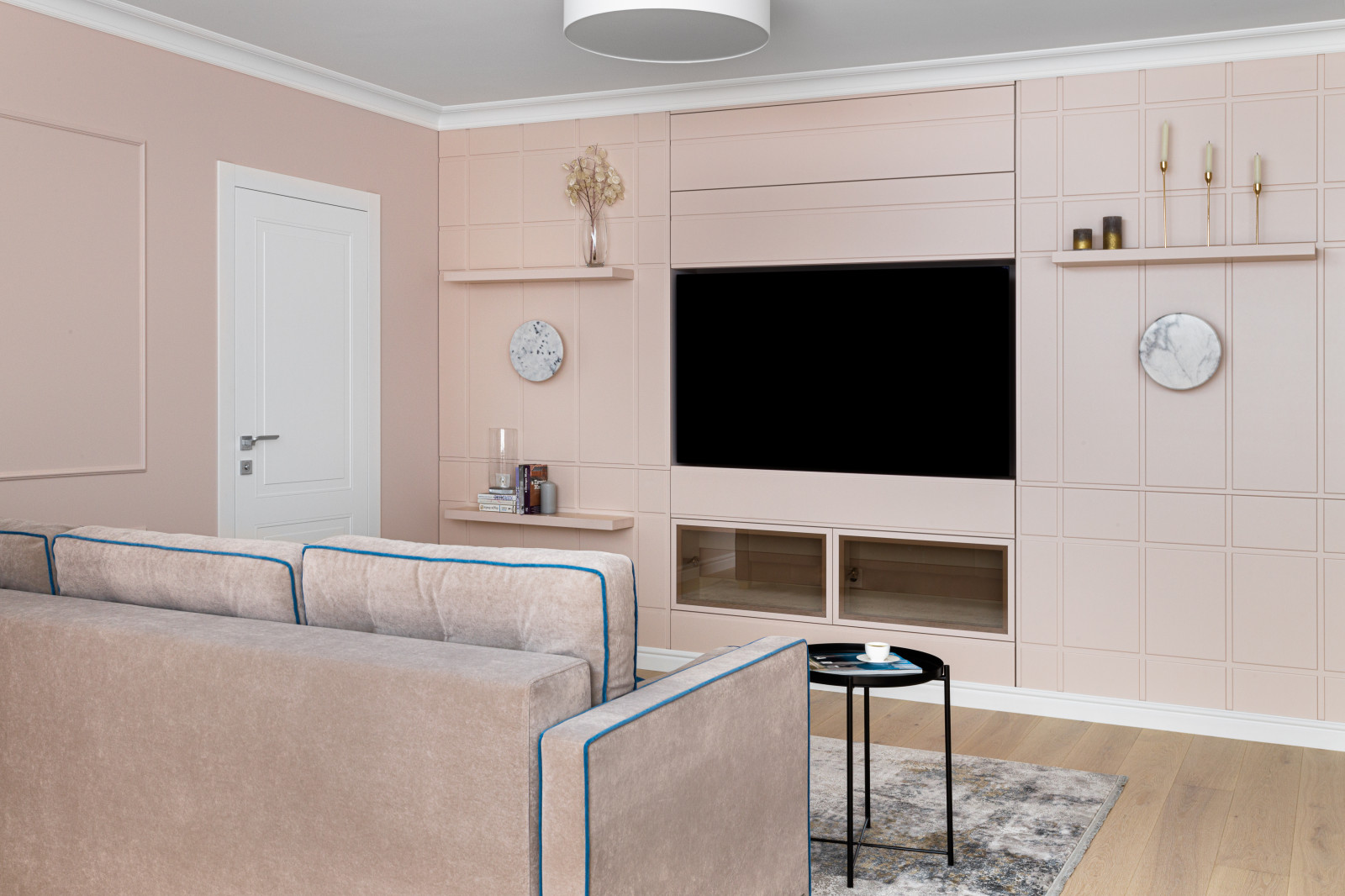 Квартира в нежных тоннах