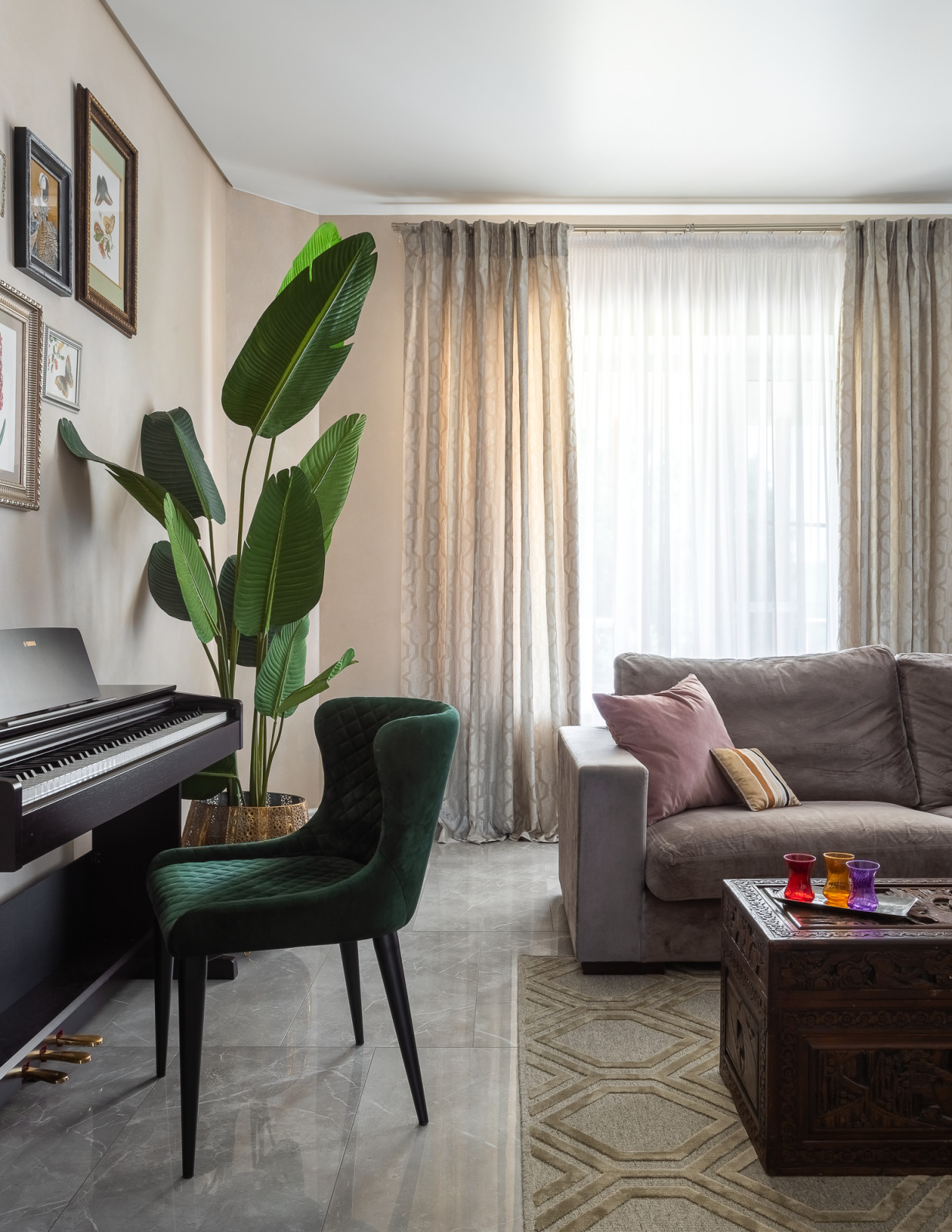 Дом с восточным колоритом