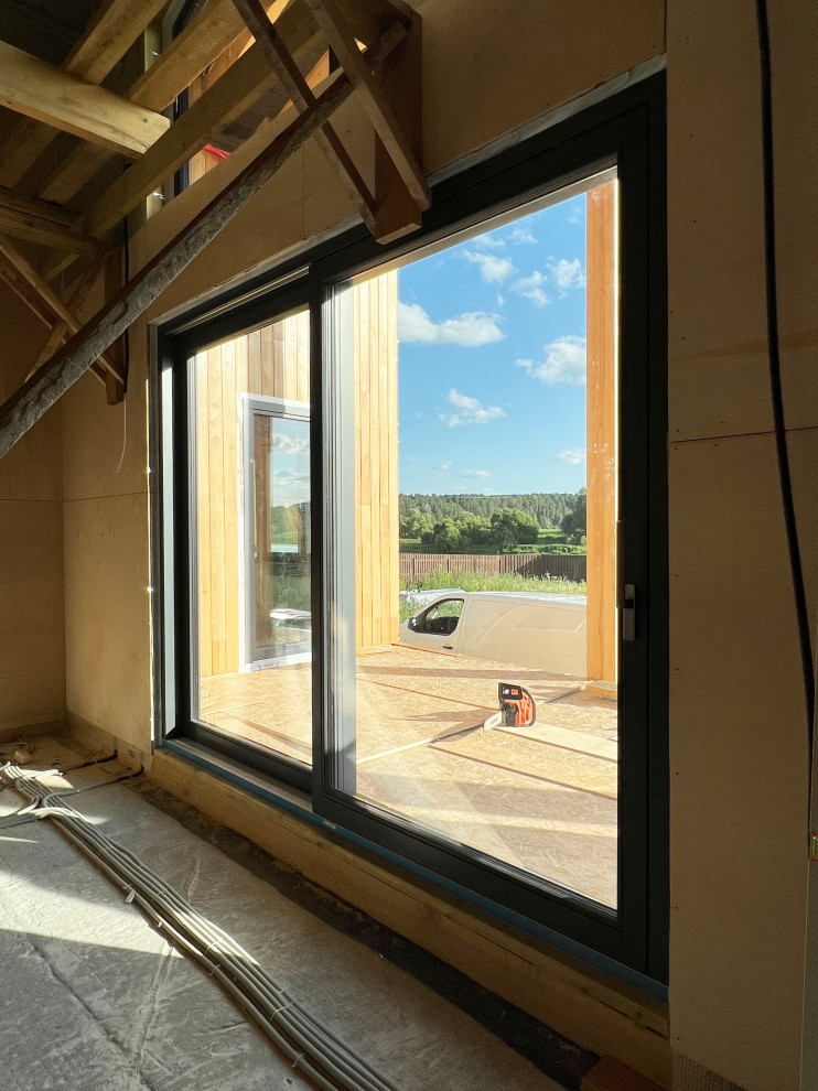 Остекление Каркасного дома в Одинцово