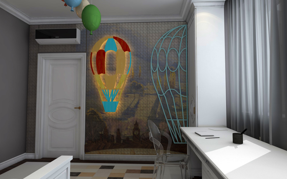 НЕОКЛАССИКА (детская спальня)