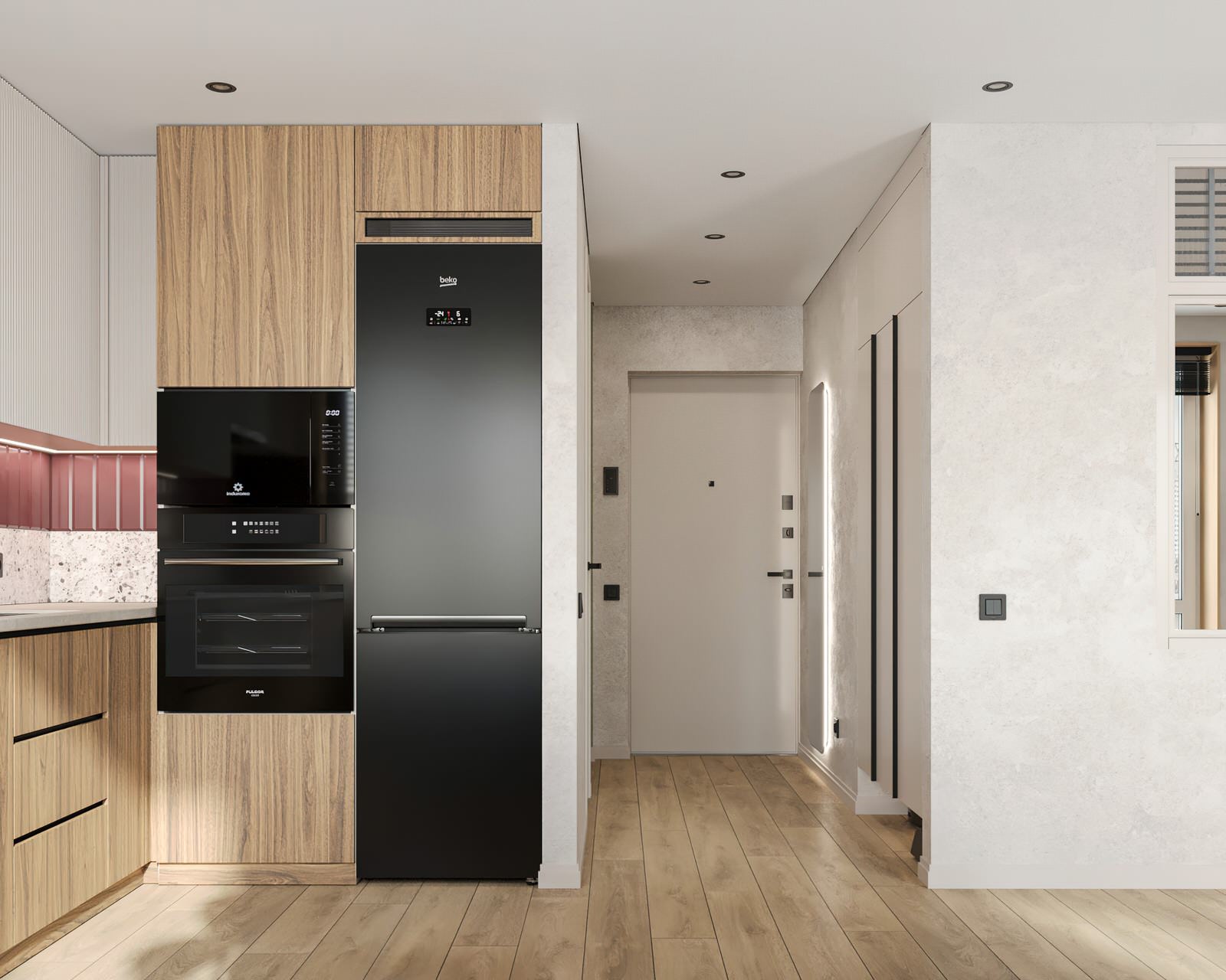 13. Student house. Кухня-гостиная