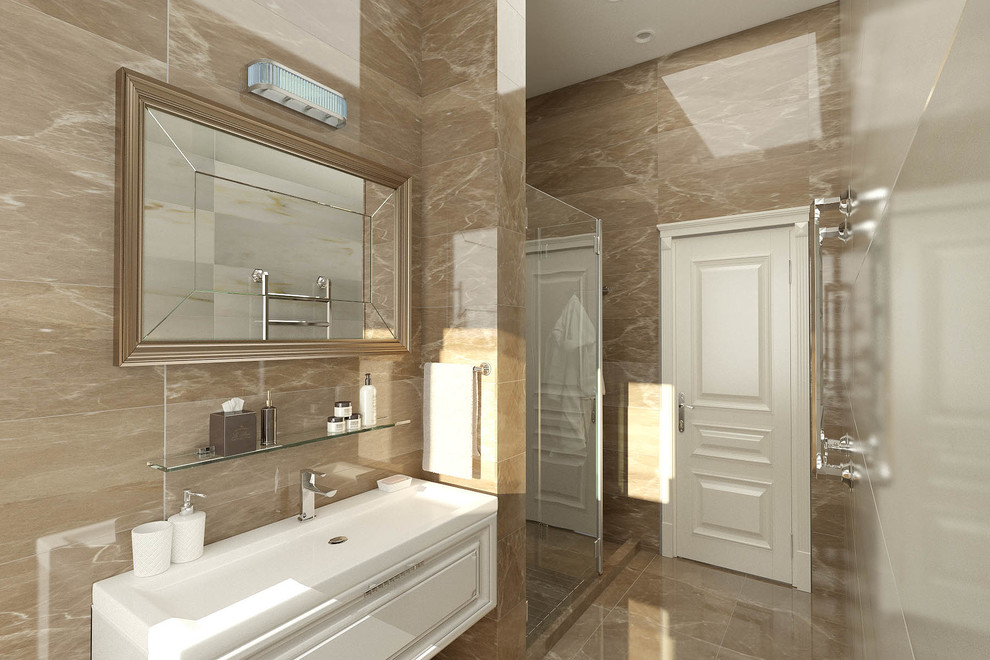 Дизайн проект дома с элементами классики