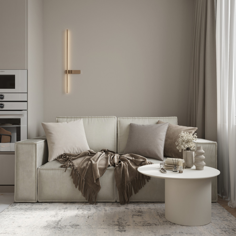 Мягкий минимализм в ЖК Сколково