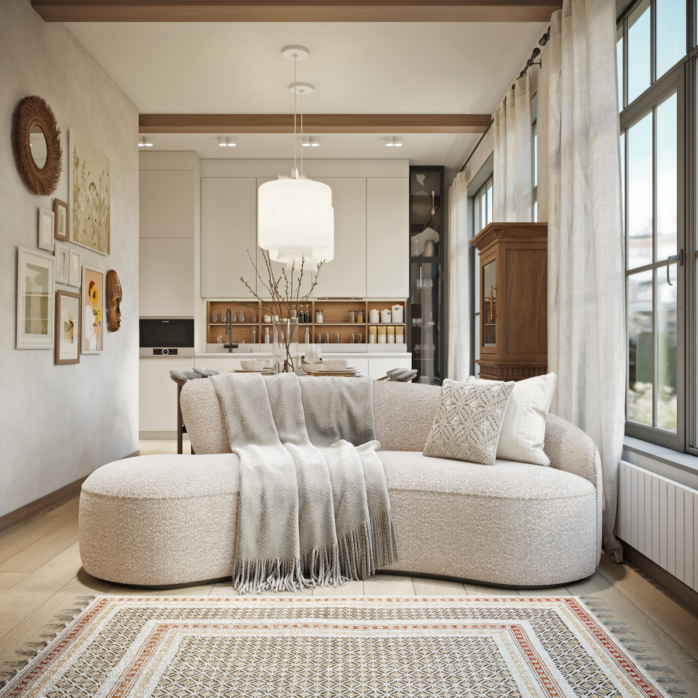 Дизайн-проект квартиры в центре 50.1 кв.м