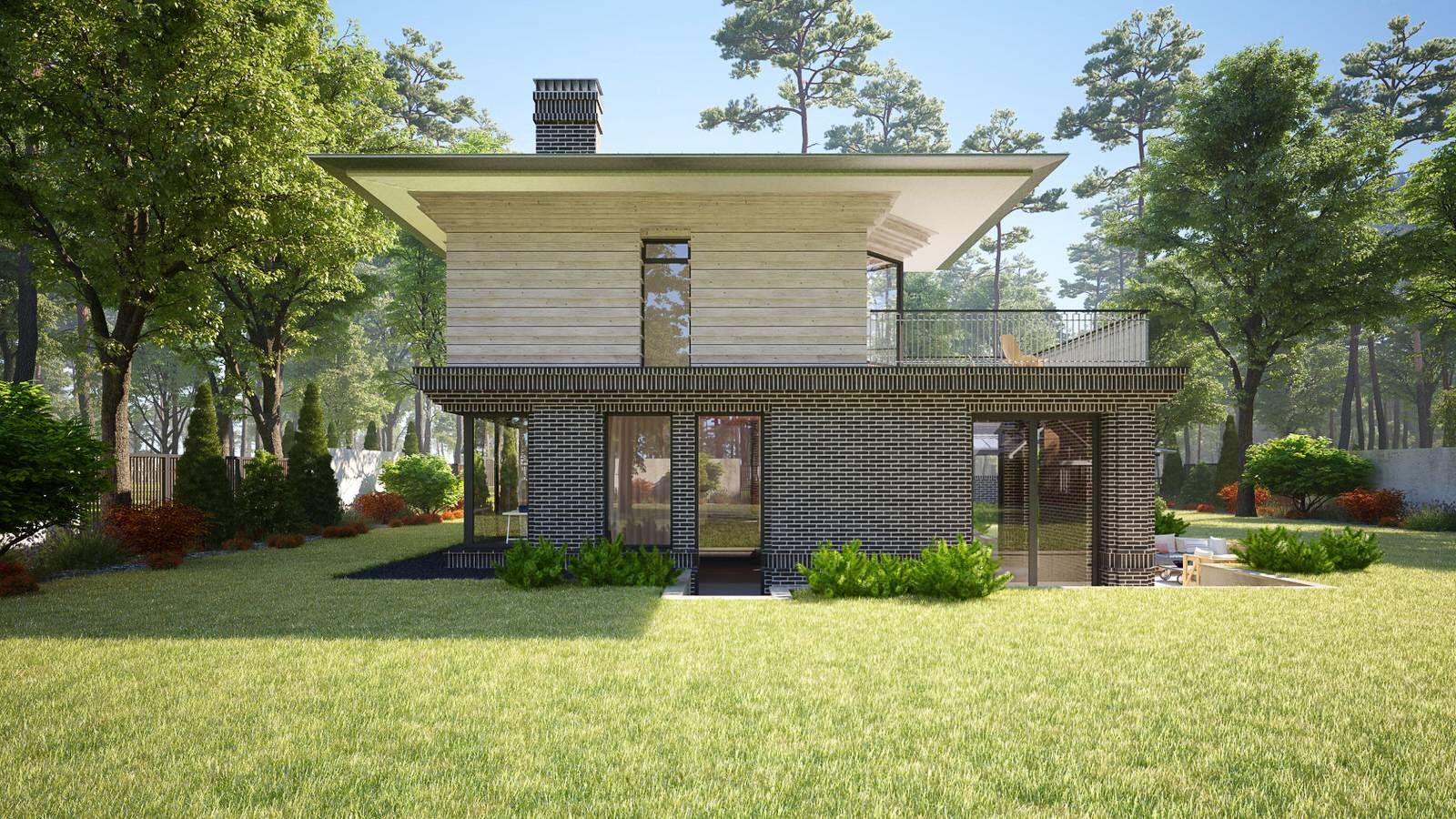 Дом в коттеджном посёлке Краснодара для 4 человек