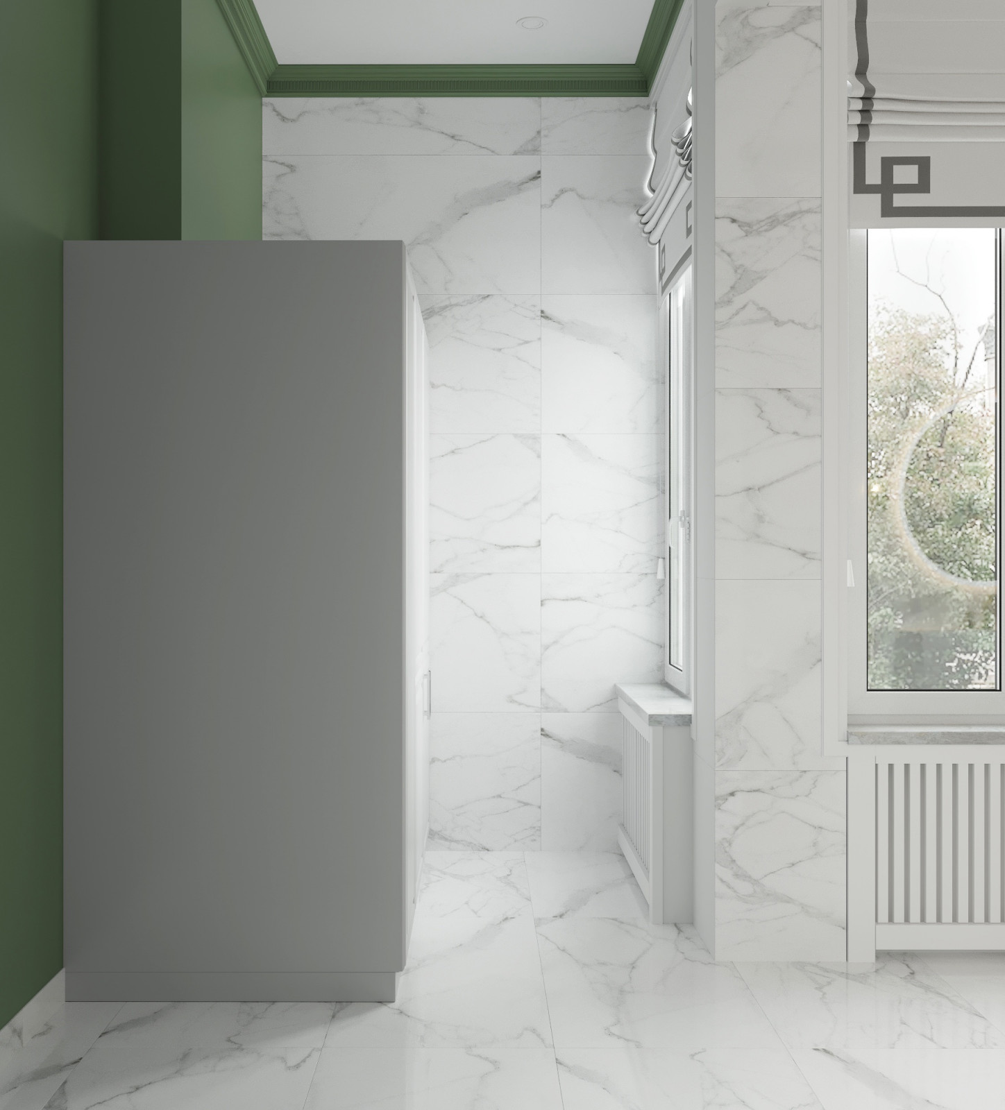 Обложка проекта: Дом с видом на Кисловодск. Санузел с хозблоком.