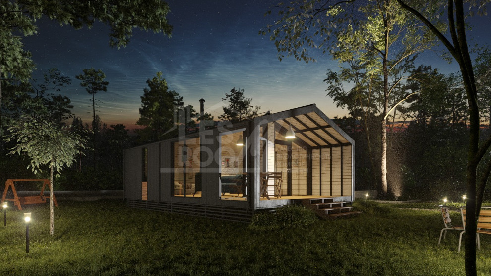 Обложка проекта: Модульный дом "Азиль"