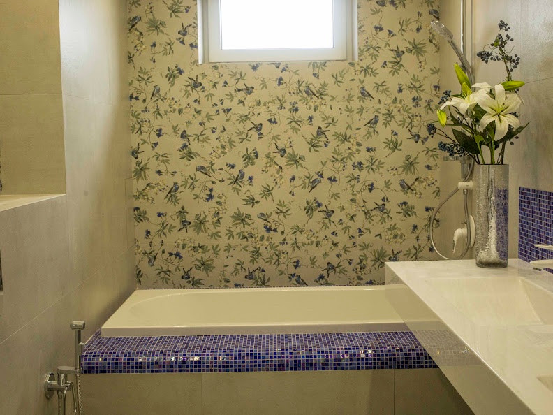 Обложка проекта: Ванная в цвете синий кобальт