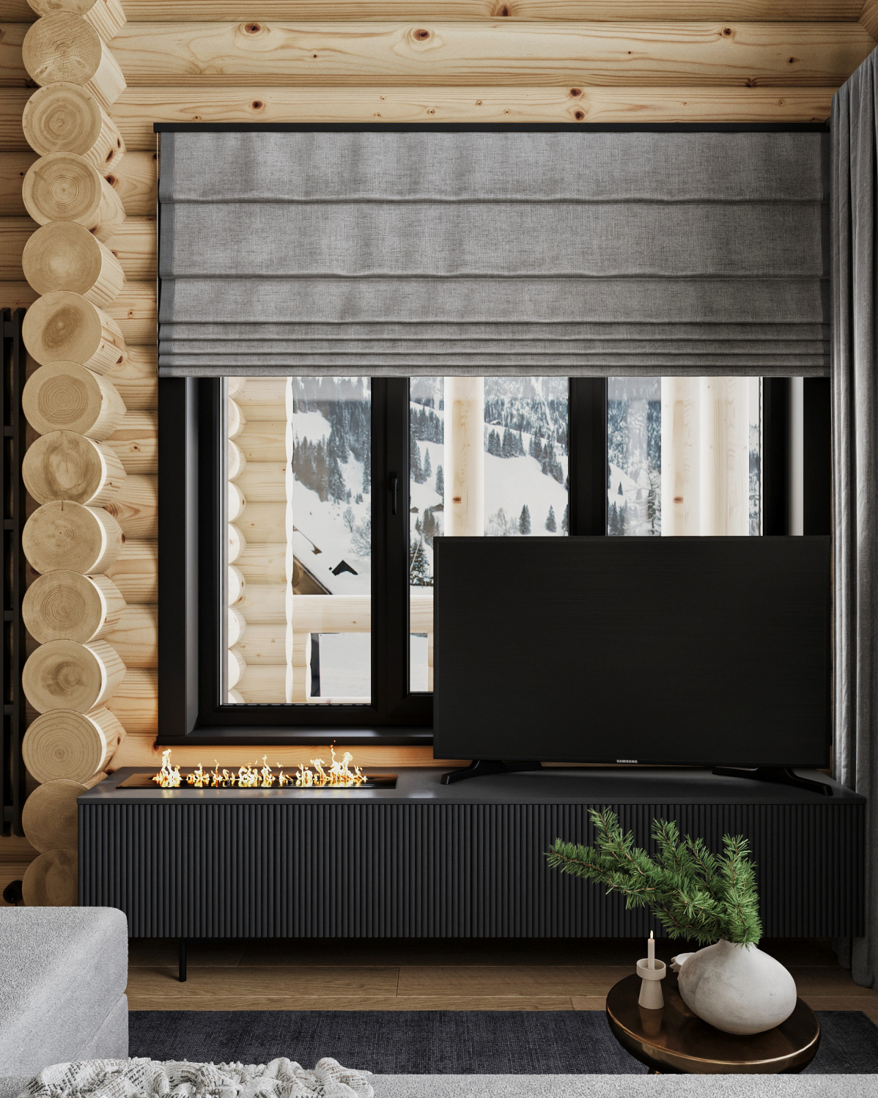 Дизайн загородного дома. п. Шерегеш