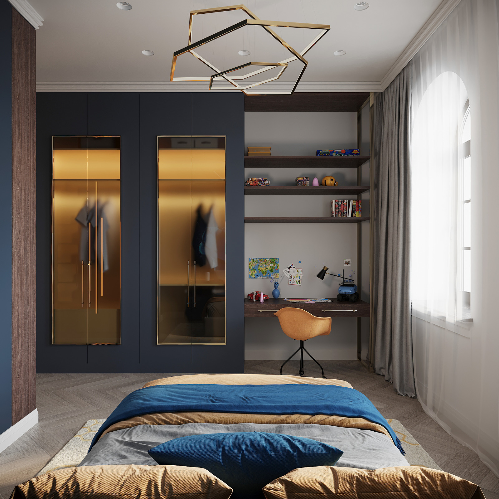 Детская с пантерой