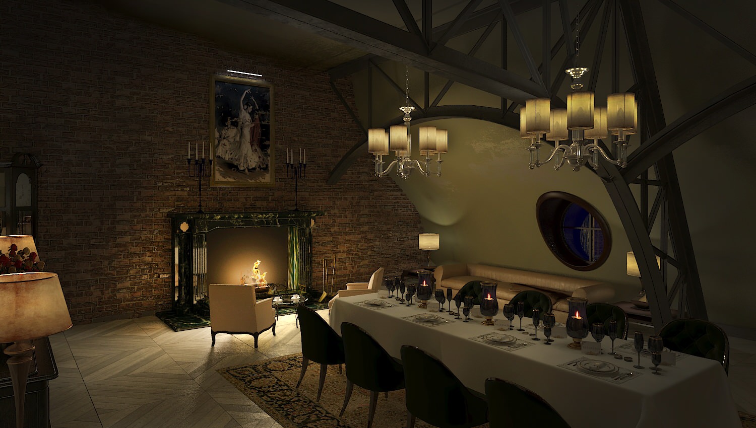 VIP зал при ресторане