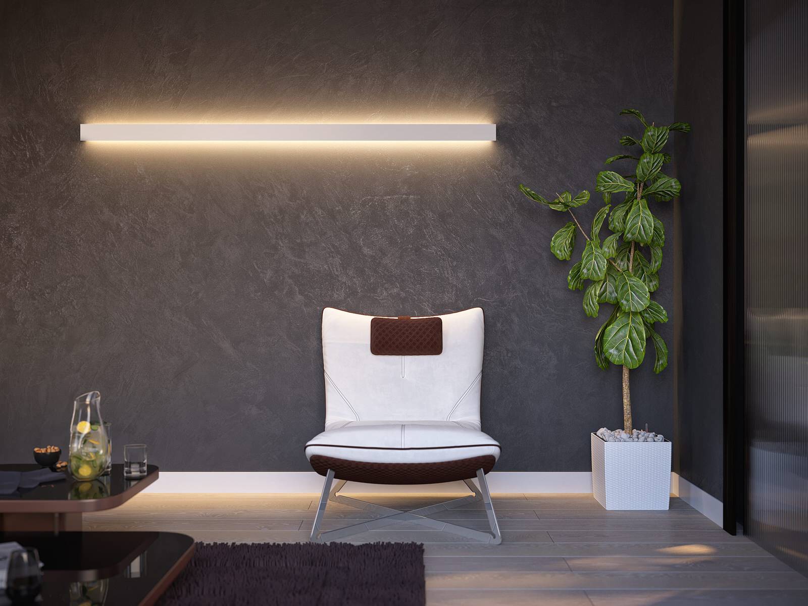 Living room in Hide Residential Complex
