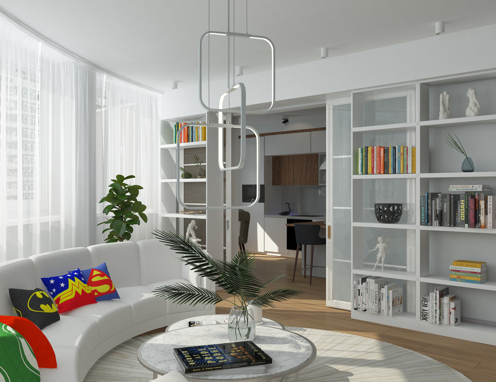Трёхкомнатная квартира с элементами LOFT