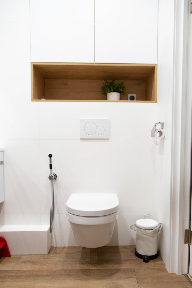 Зона инсталляции в ванной комнате