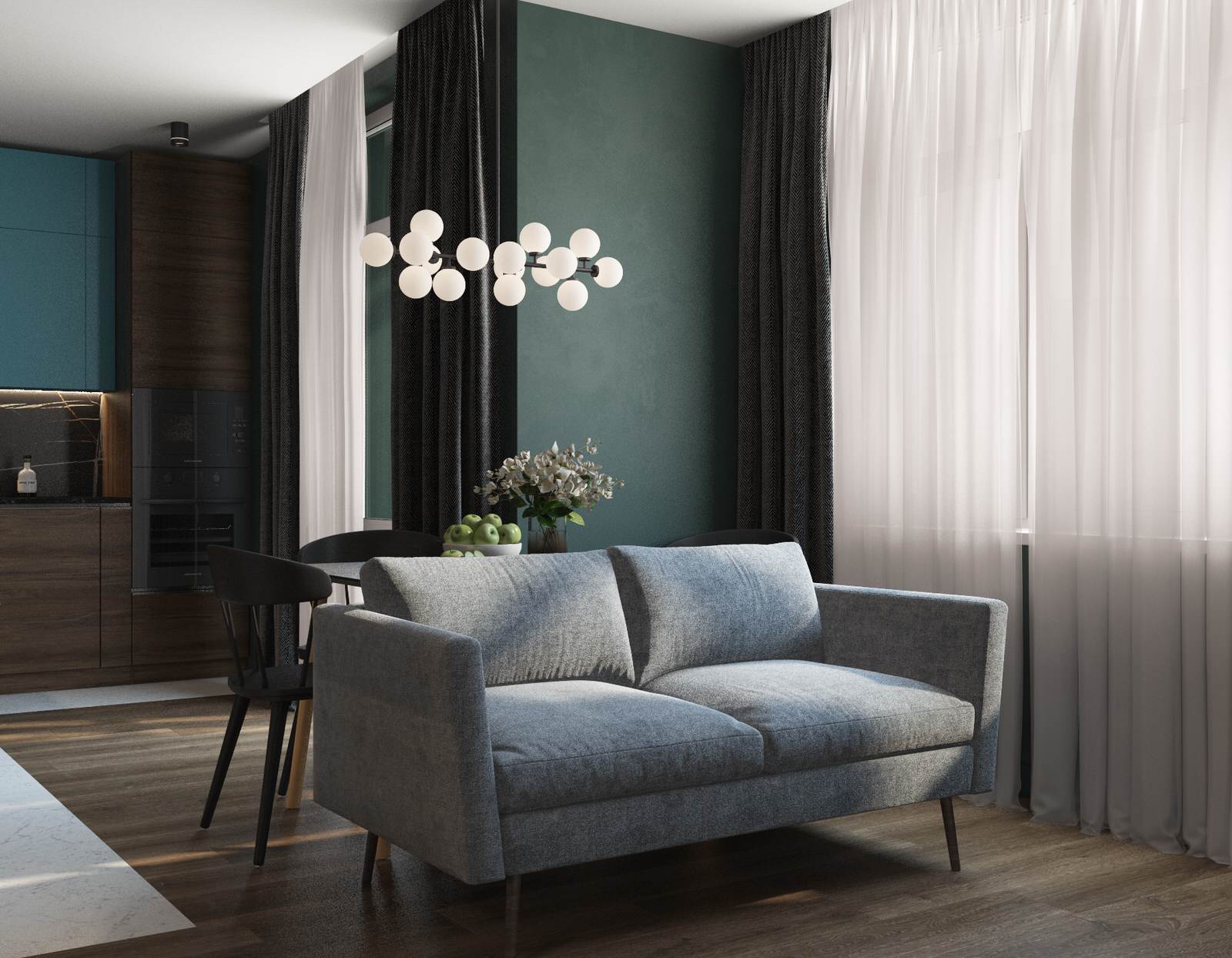 Обложка проекта: Квартира по улице Доронина