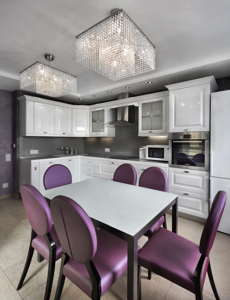 Обложка проекта: Contemporary White Kitchen