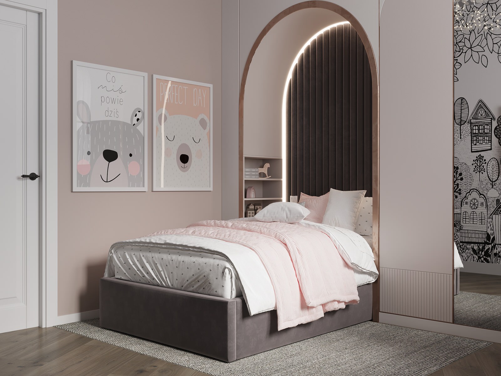 Дизайн-проект квартиры в ЖК Питер