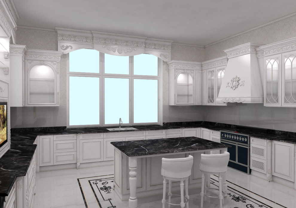 Кухня в загородном доме