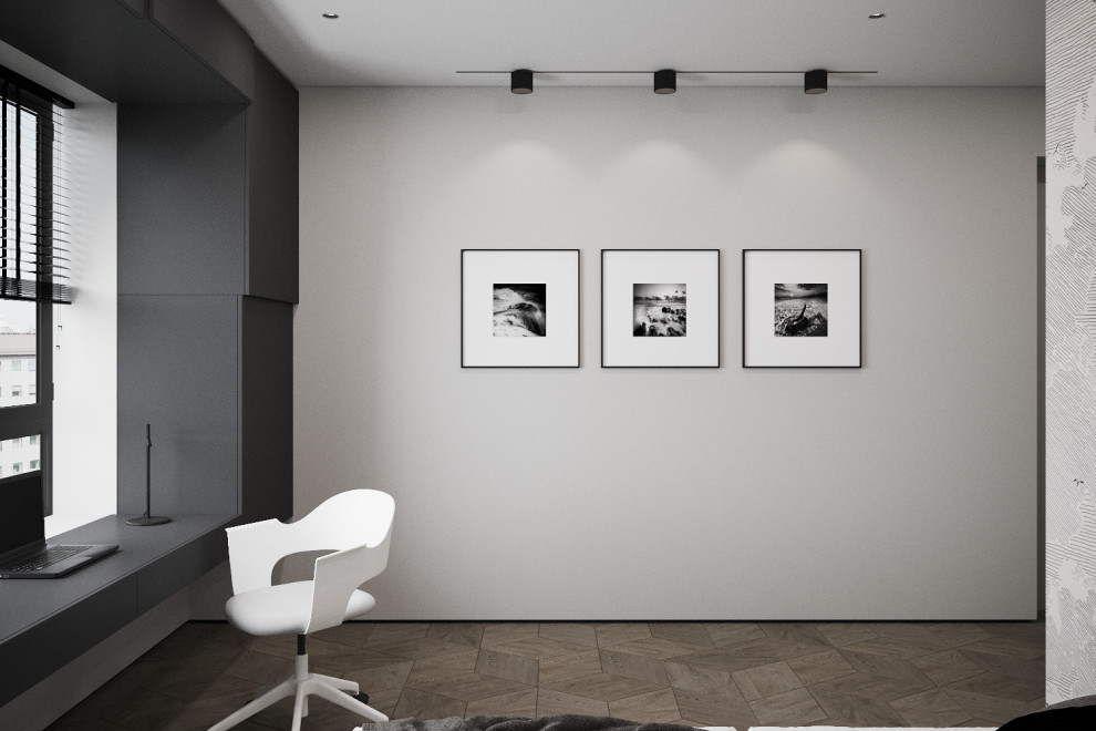 Квартира для семьи, которая любит природу и хоккей