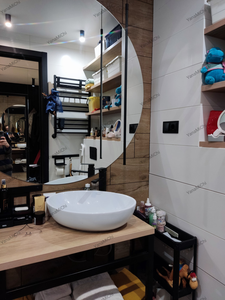 Проект 2квм. квартиры переделанную в 3-х- ЖК Волжский квартал 2022г.