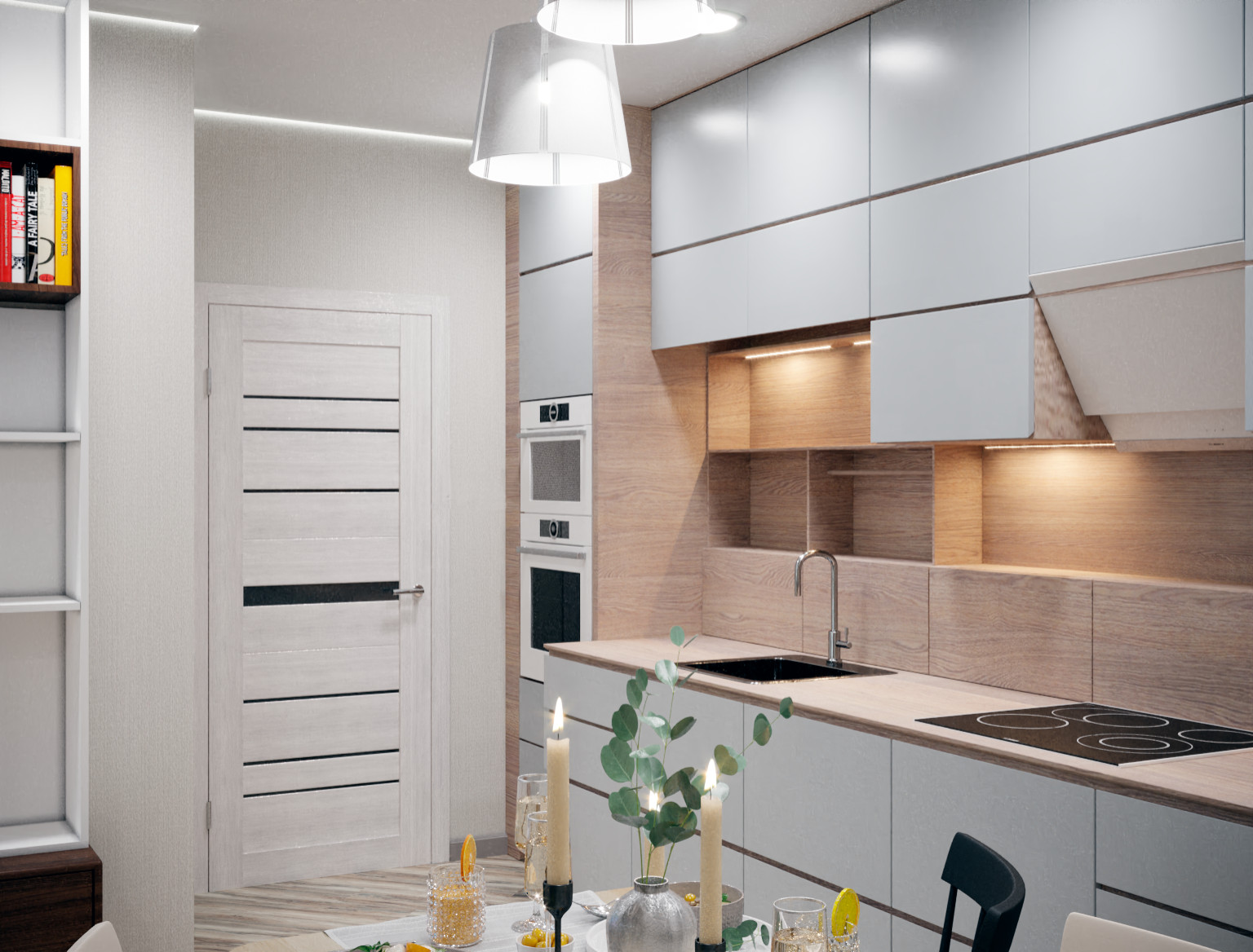 Кухня-Гостиная по индивидуальному проекту