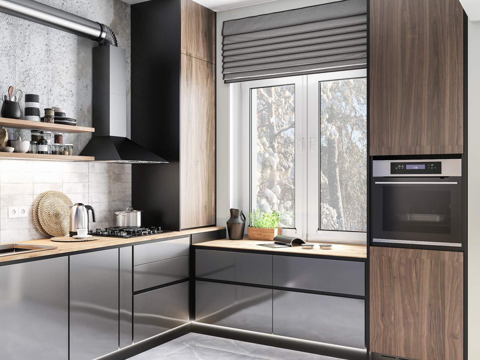 Дизайн-проект двухкомнатной квартиры, 55.22 м2