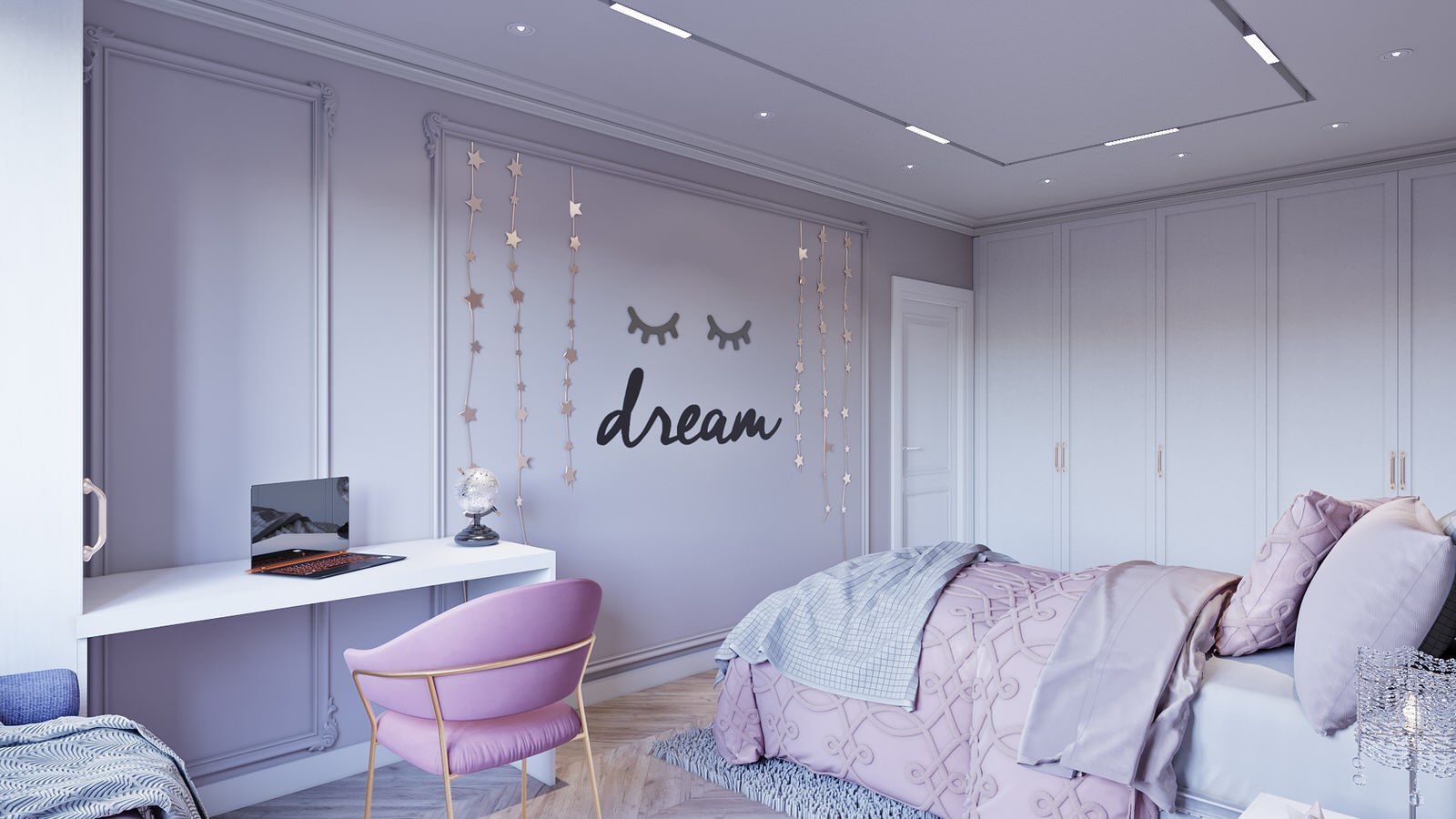 Interior design of a 3-room apartment Zaporozhye