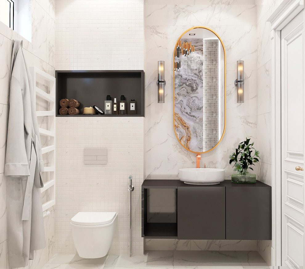 Интерьер санузлов в з.п. Бавария от Унистрой