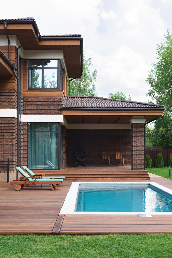 Строительство и внутренняя отделка частного дома в современном стиле