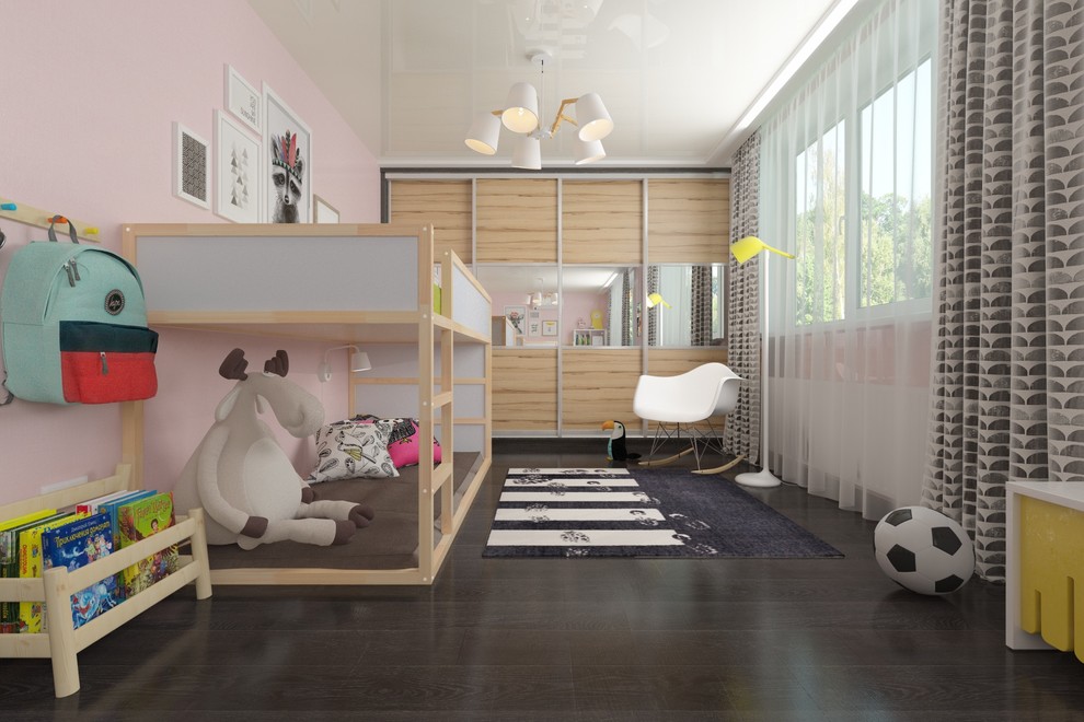 Детская комната для трех ребят