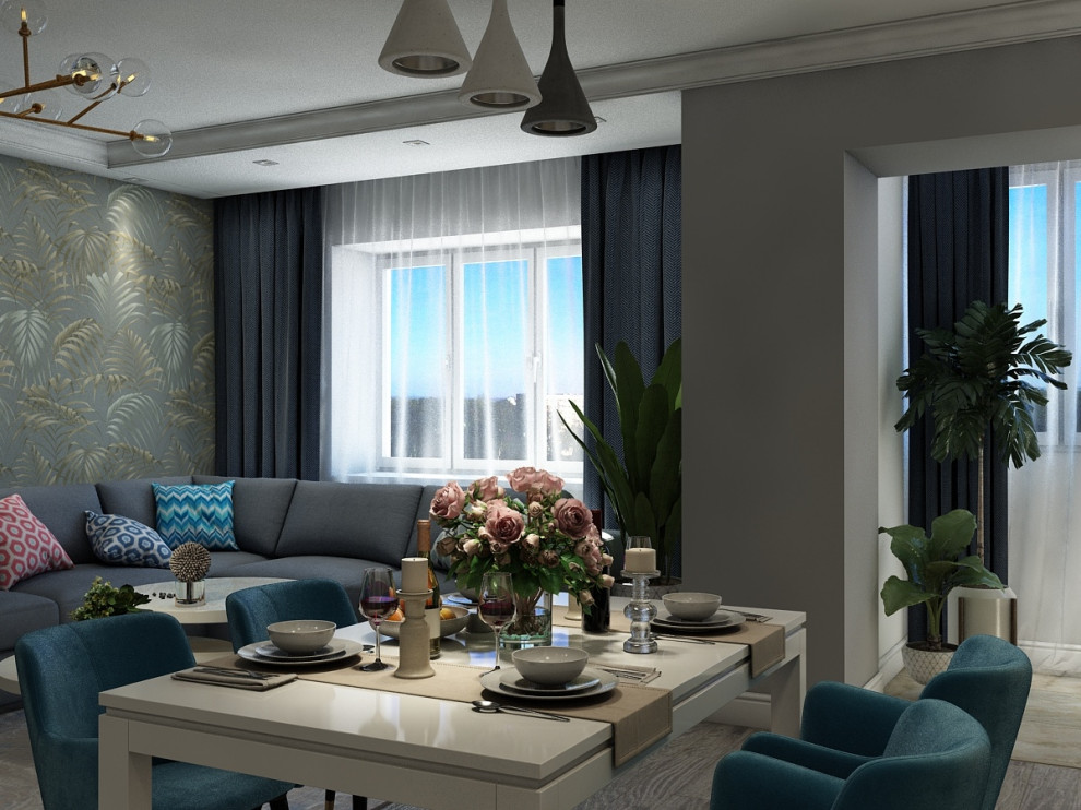 Кухня-гостиная