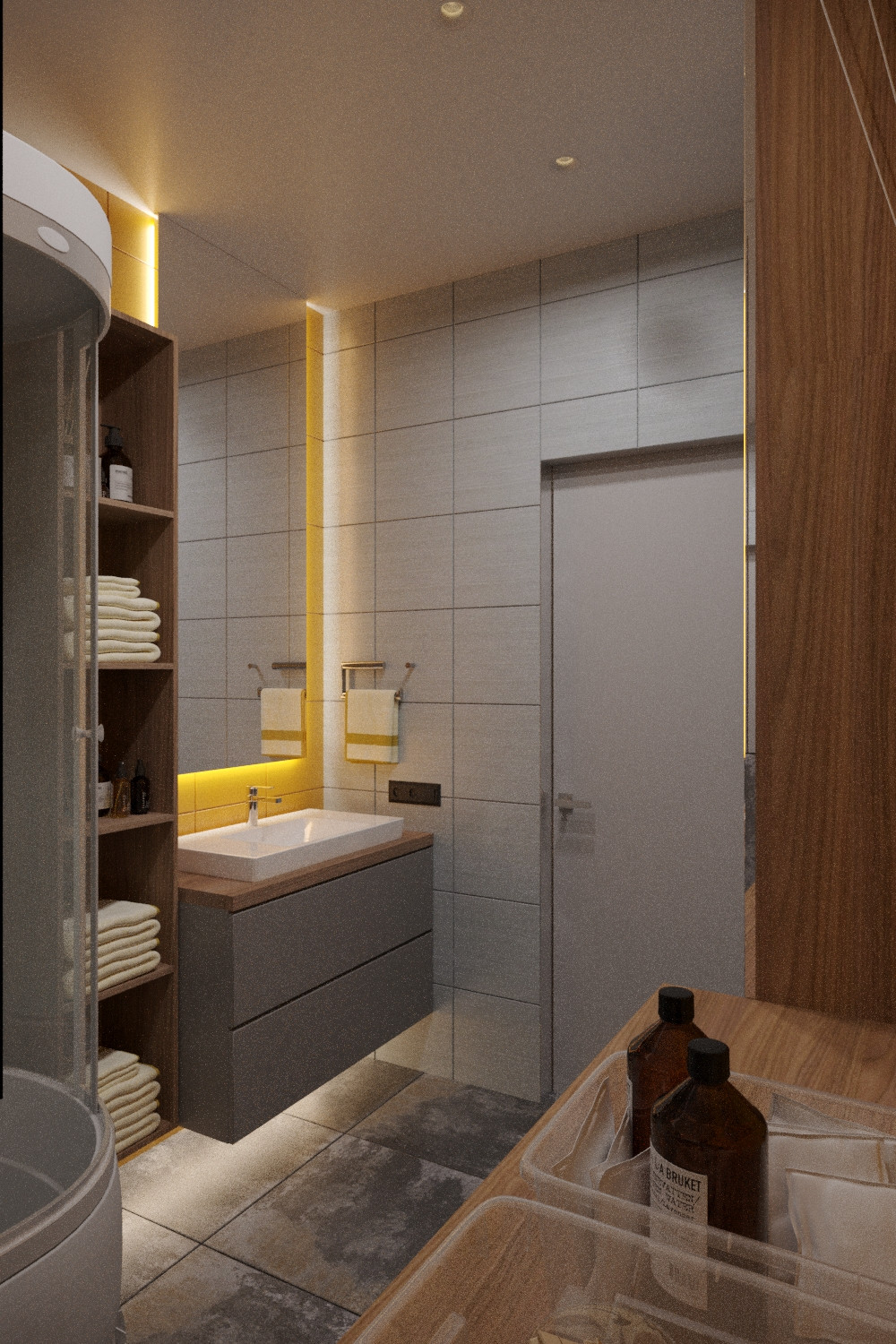 Обложка проекта: Квартира в современном стиле с яркими акцентами