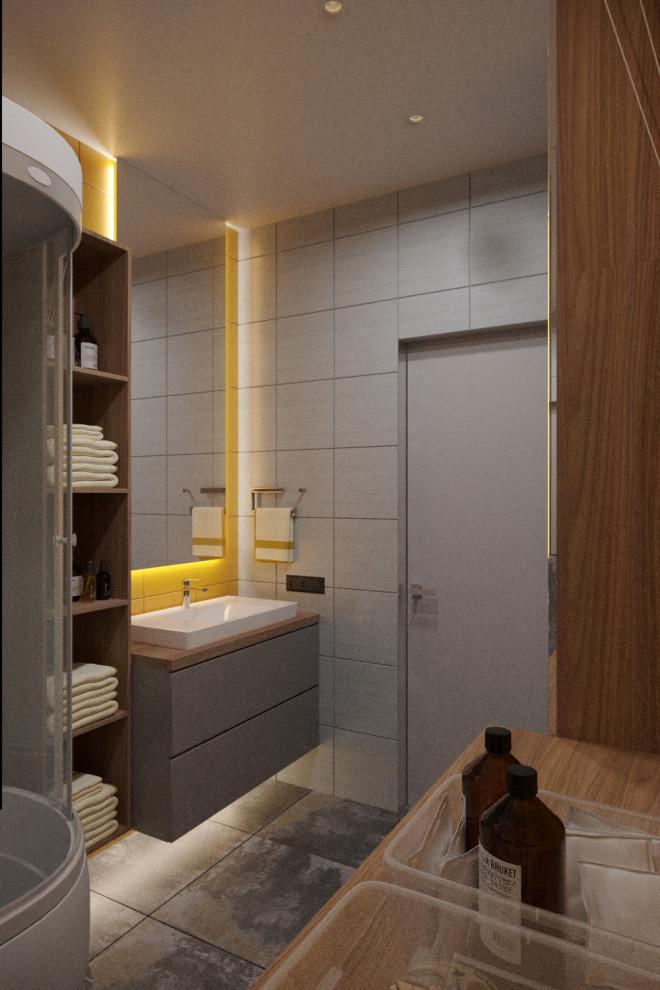 Обложка проекта: Квартира в современном стиле с яркими акцентами