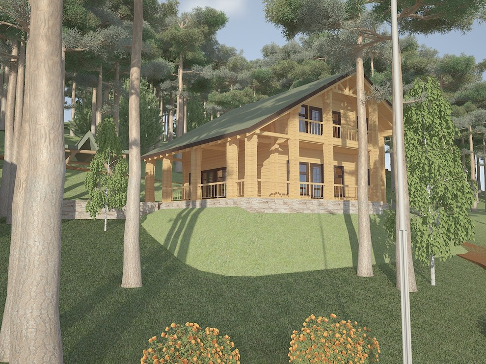 дома из бруса