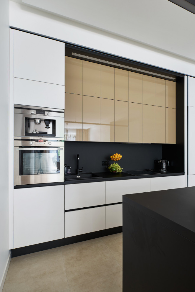 Обложка проекта: Кухня по проекту Виктории Осейко