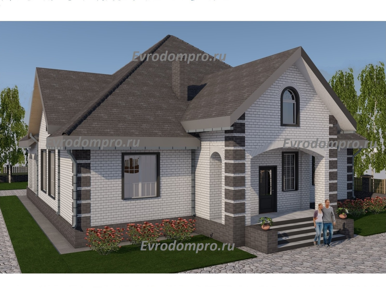 Проект дома в классическом стиле R-300