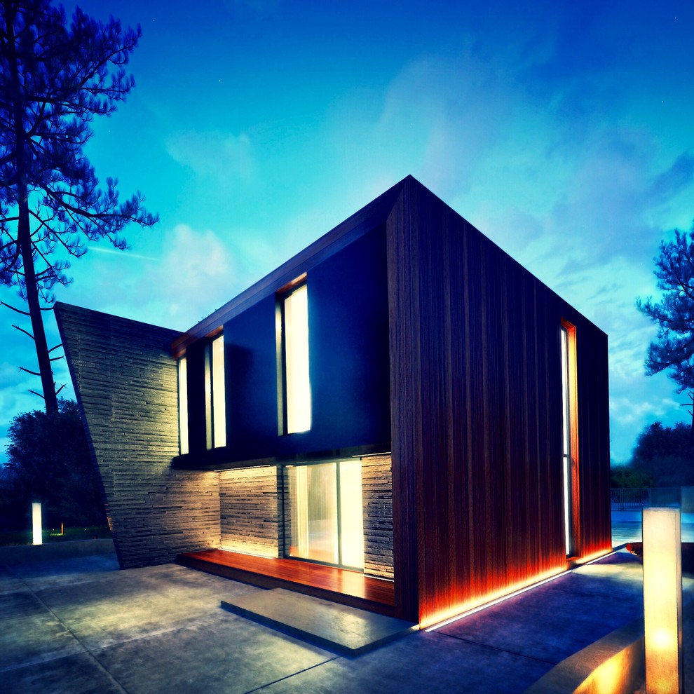 Проект компактного загородного дома