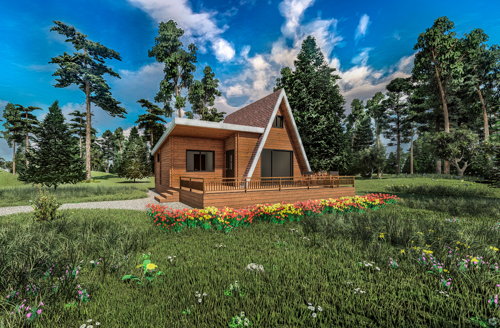 Обложка проекта: Дачный домик