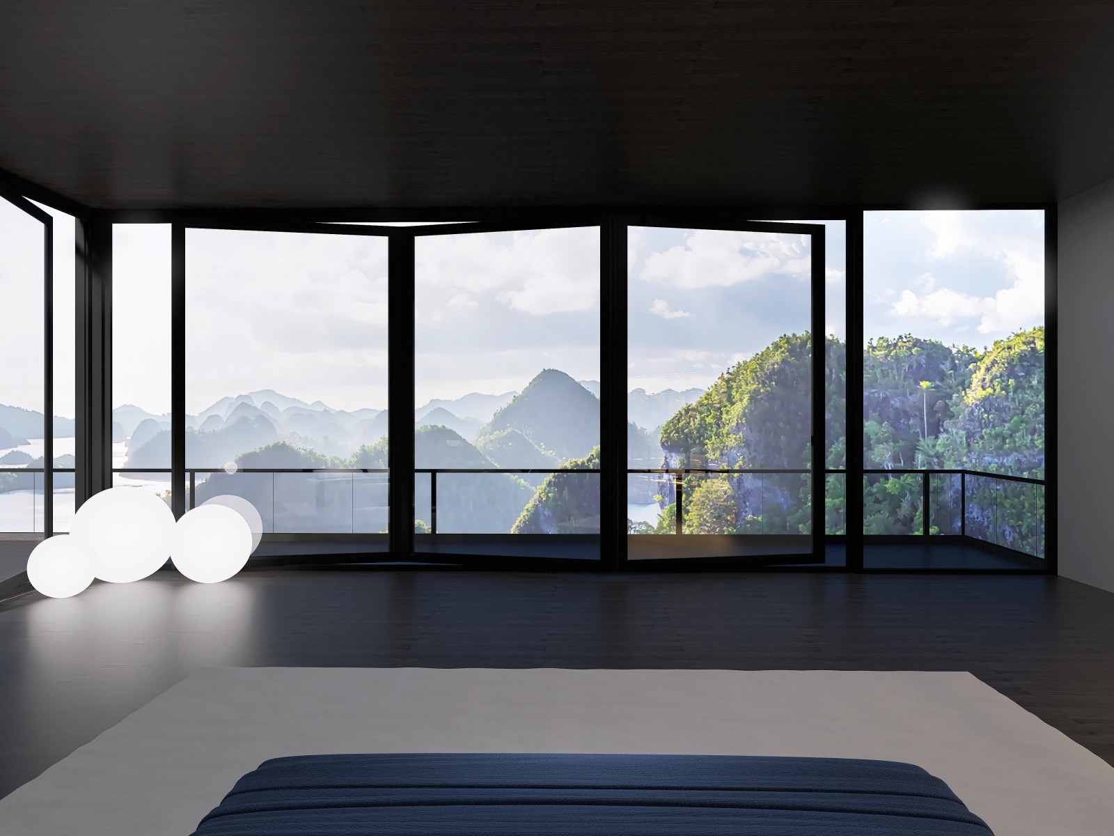 Спальня с атмосферой спокойствия интерьер мастер блока спальни с ванной