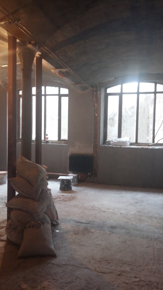 Отделка лофта по проекту бюро Август Проект