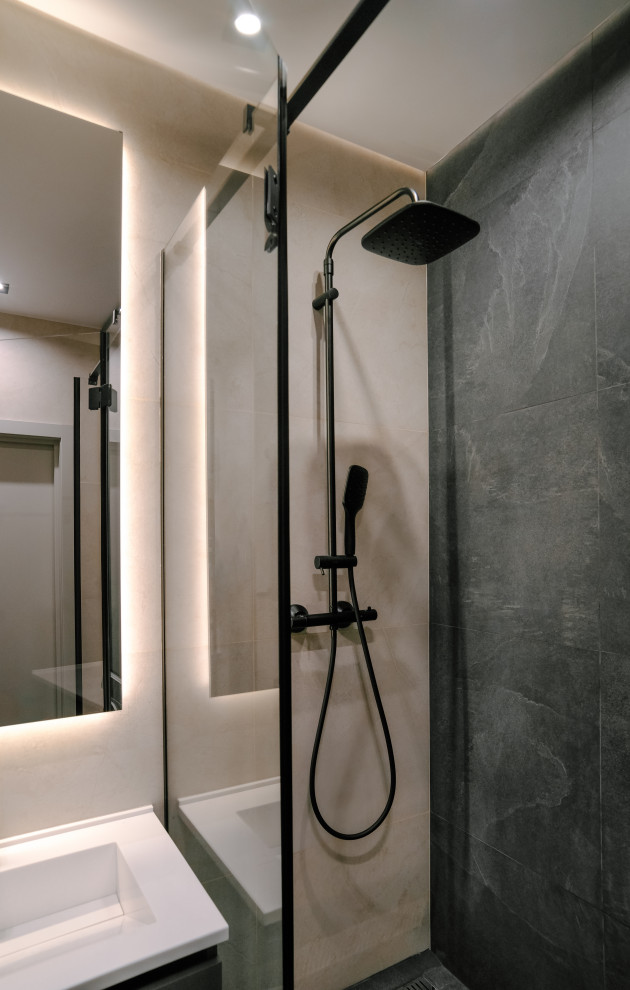 Квартира с дизайнерским ремонтом и освещением