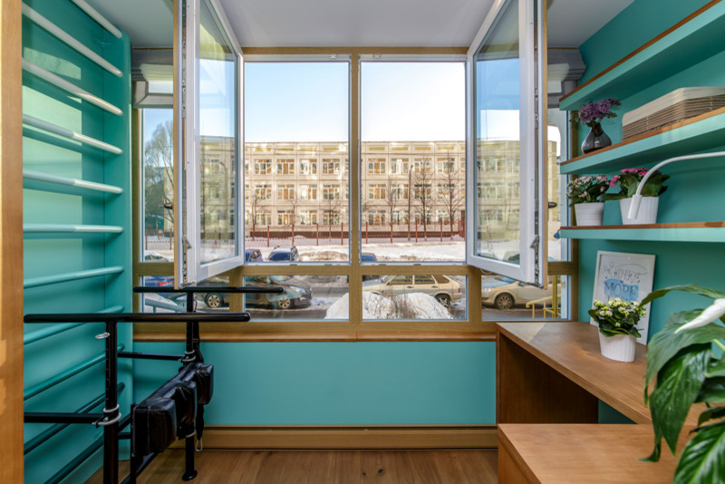 Проект Переделка с НТВ "Спальня в цветных облаках"