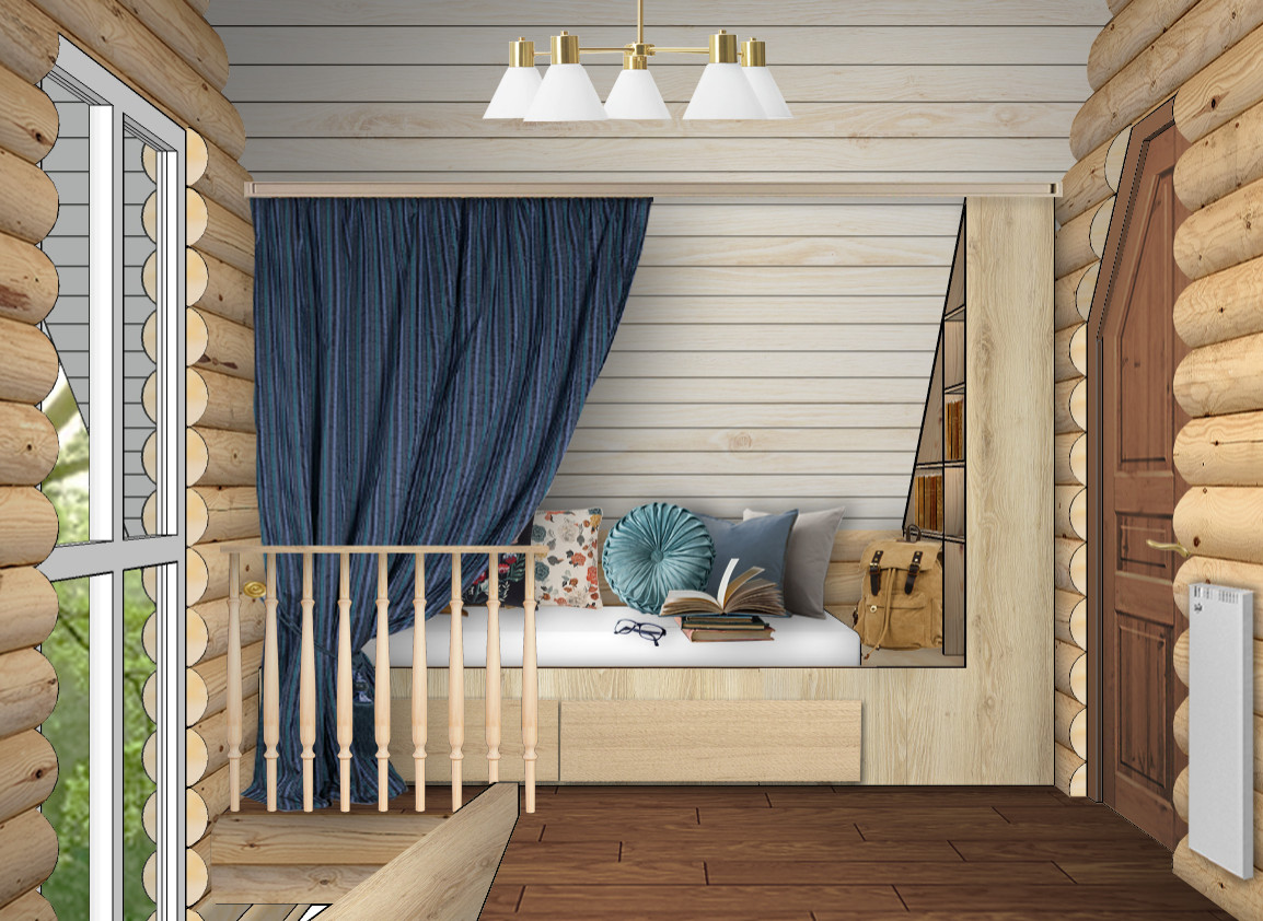 Обложка проекта: Дача в русском стиле