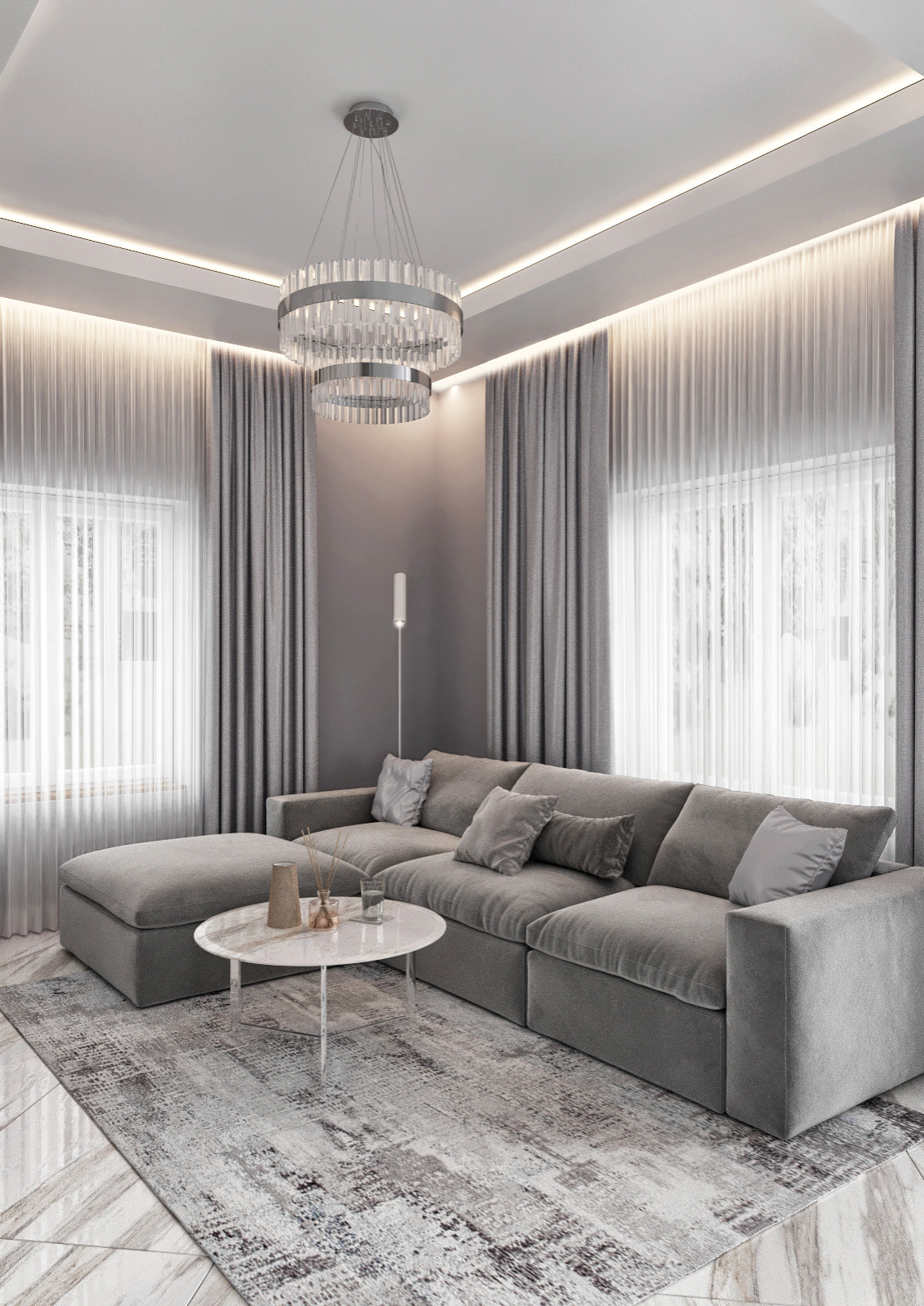 Проект двухэтажного частного дома 150 кв.м.